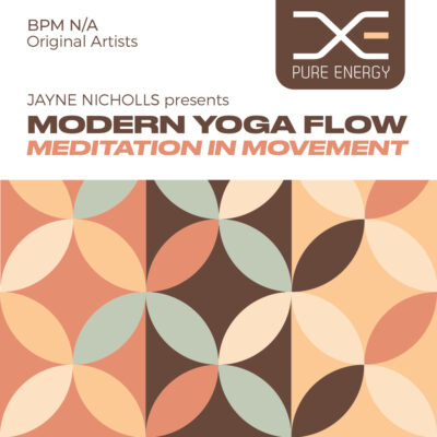 modern yoga flow meditation in movement fitness workout