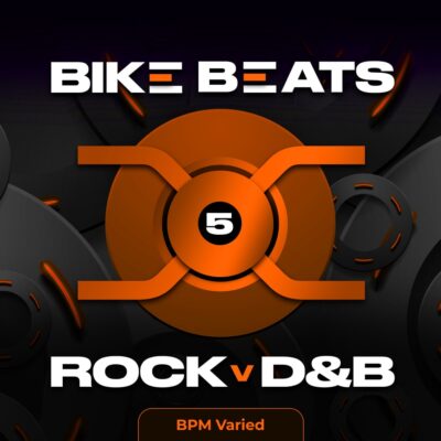 Bike Beats 5 rock v d&b front cover